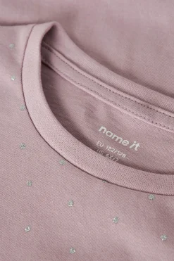 Camiseta de brillo de ni&ntilde;a