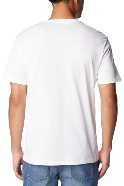 Camiseta de manga corta de algod&oacute;n org&aacute;nico Basic Logo&trade; de Columbia para hombre