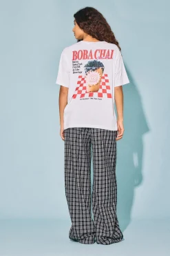 Camiseta de manga corta estampada