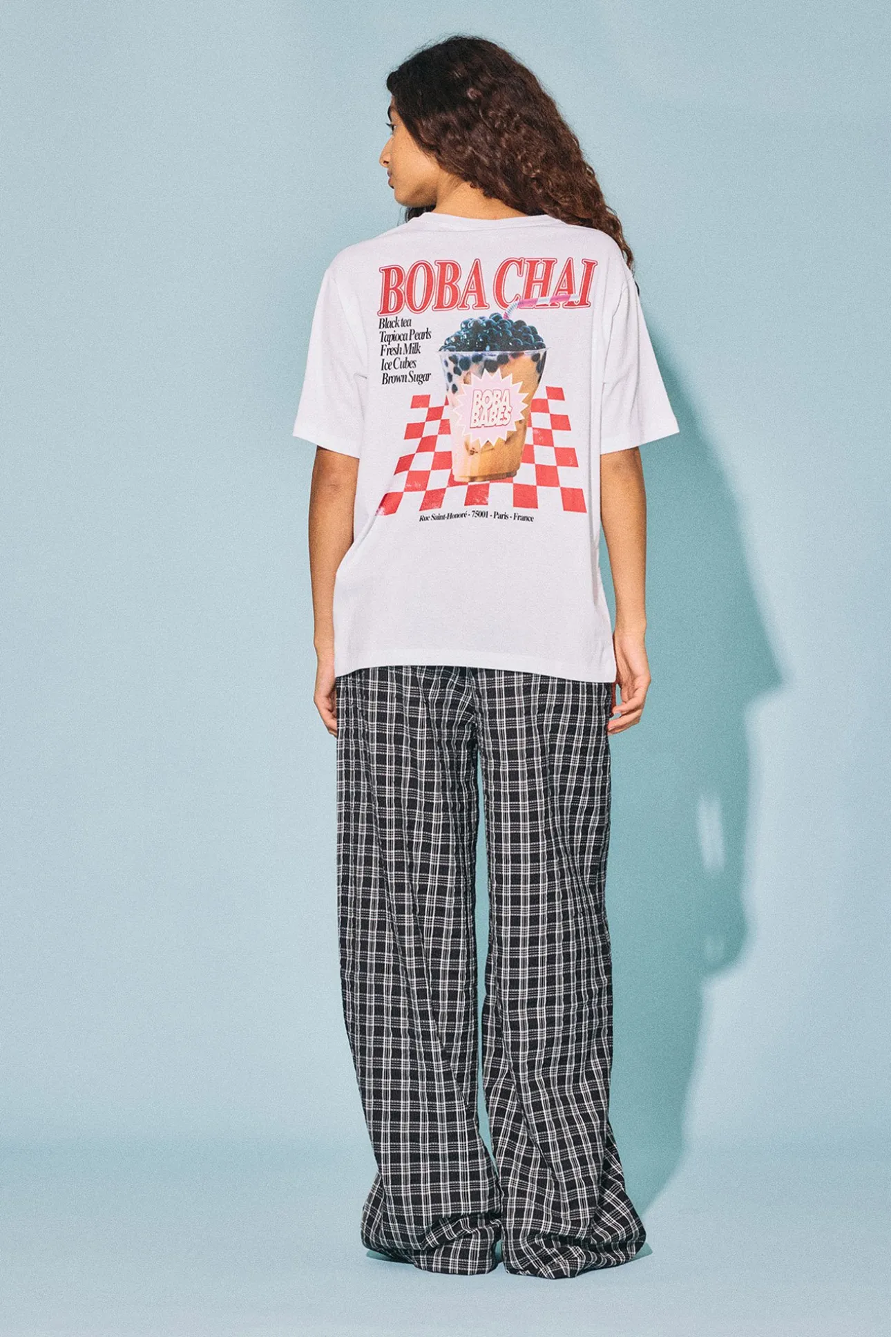 Camiseta de manga corta estampada