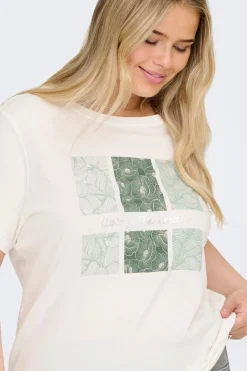 Camiseta de manga corta talla grande