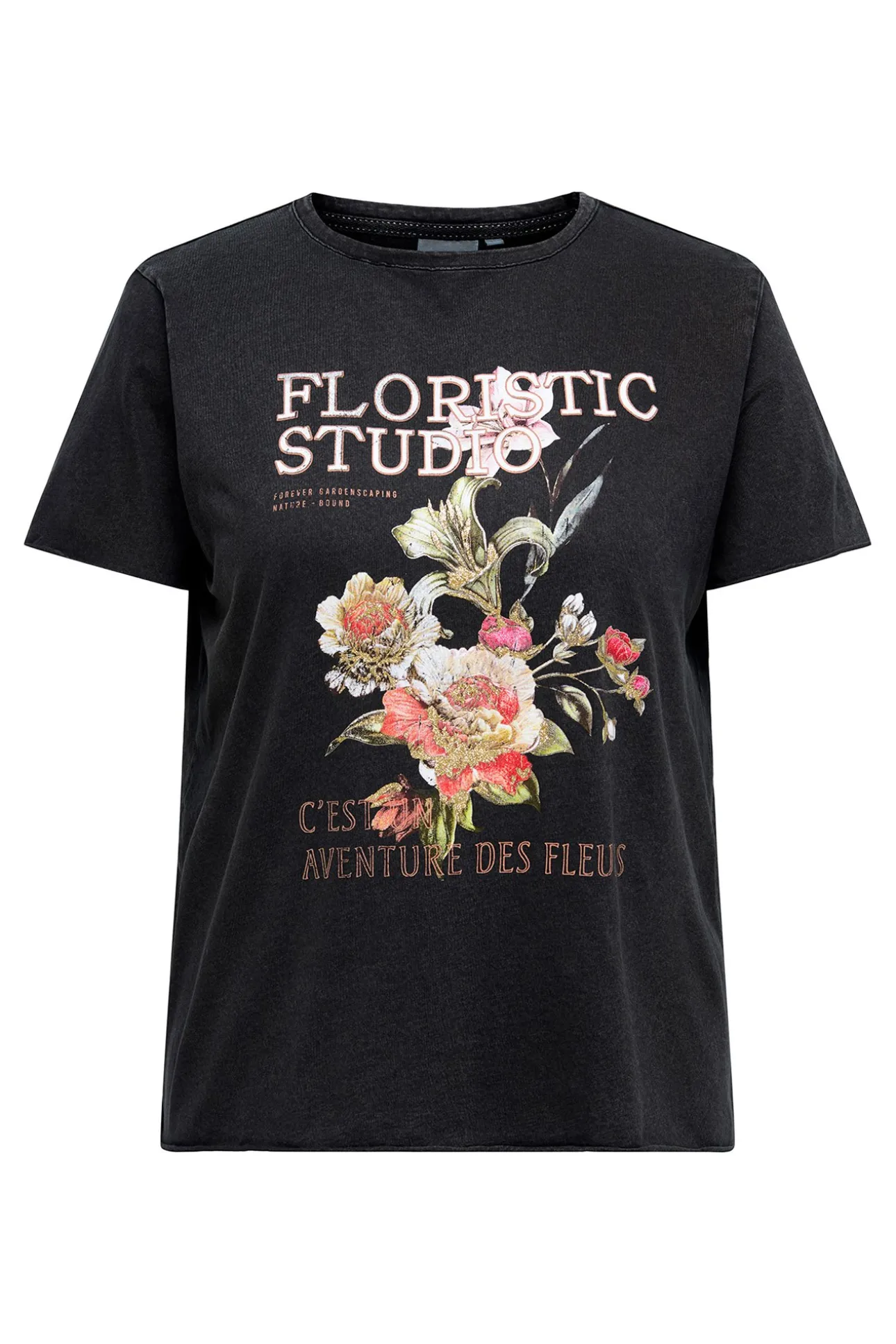 Camiseta de manga corta talla grande