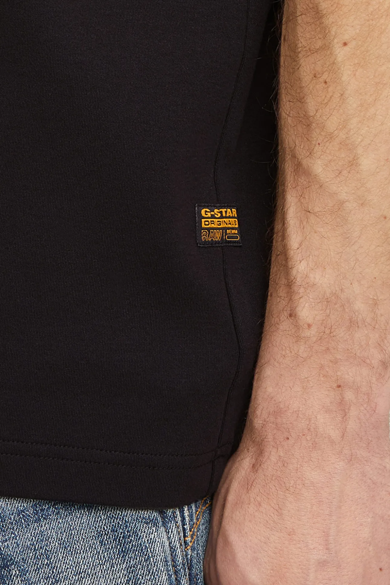 Camiseta de manga corta y corte recto