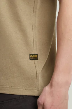 Camiseta de manga corta y corte recto