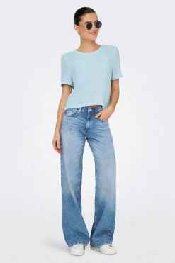 Camiseta de punto manga corta