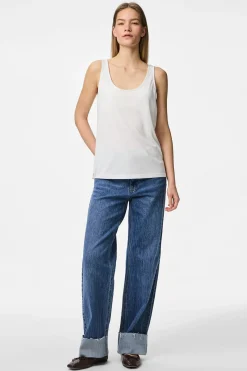 Camiseta de tirantes anchos