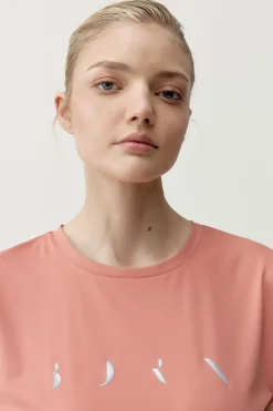 Camiseta deportiva Azami coral