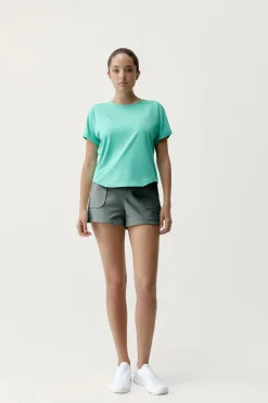 Camiseta deportiva Azami verde turquesa