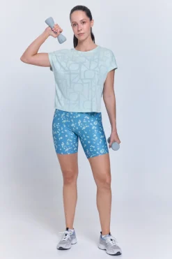 Camiseta deportiva mesh manca corta