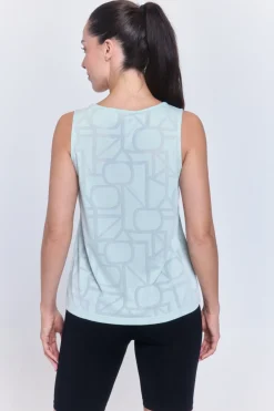 Camiseta deportiva mesh tirante