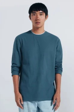 Camiseta doble tejido waffle