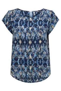 Camiseta estampada manga corta