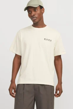 Camiseta loose fit manga corta