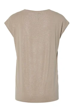 Camiseta lurex escote