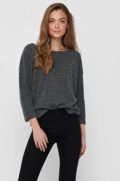 Camiseta manga 3/4 cuello redondo