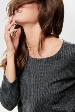 Camiseta manga 3/4 cuello redondo