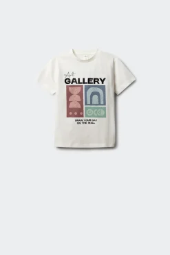 Camiseta manga corta art niño