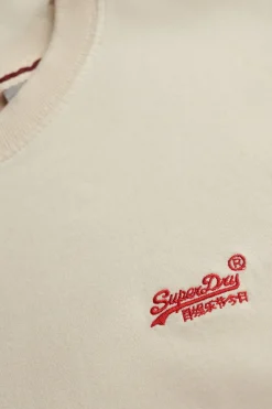 Camiseta manga corta b&aacute;sica con logotipo peque&ntilde;o