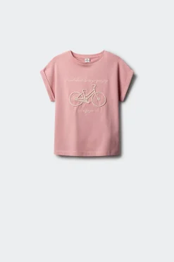 Camiseta manga corta bici ni&ntilde;a