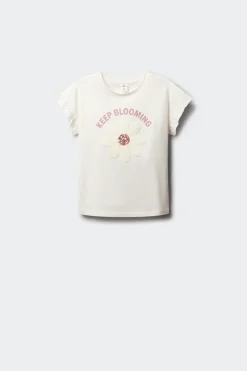 Camiseta manga corta blooming ni&ntilde;a