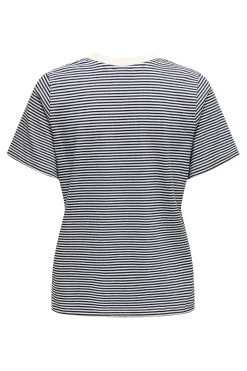 Camiseta manga corta bordado