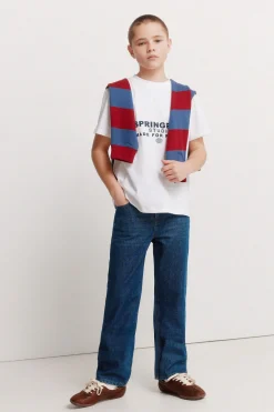 Camiseta manga corta boxy ni&ntilde;o