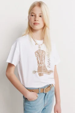 Camiseta manga corta cowboy ni&ntilde;a