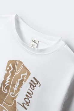 Camiseta manga corta cowboy ni&ntilde;a