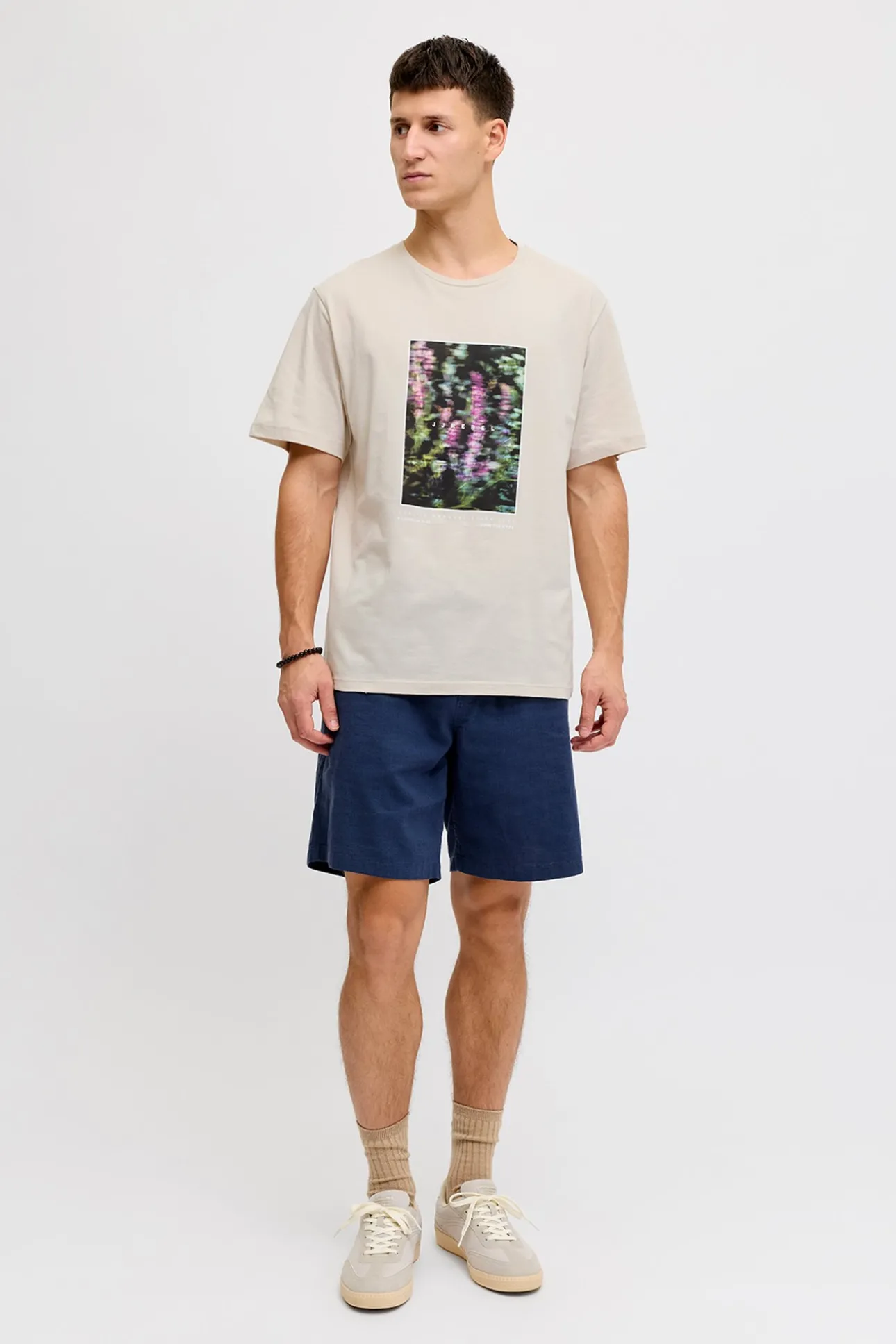 Camiseta manga corta de algod&oacute;n