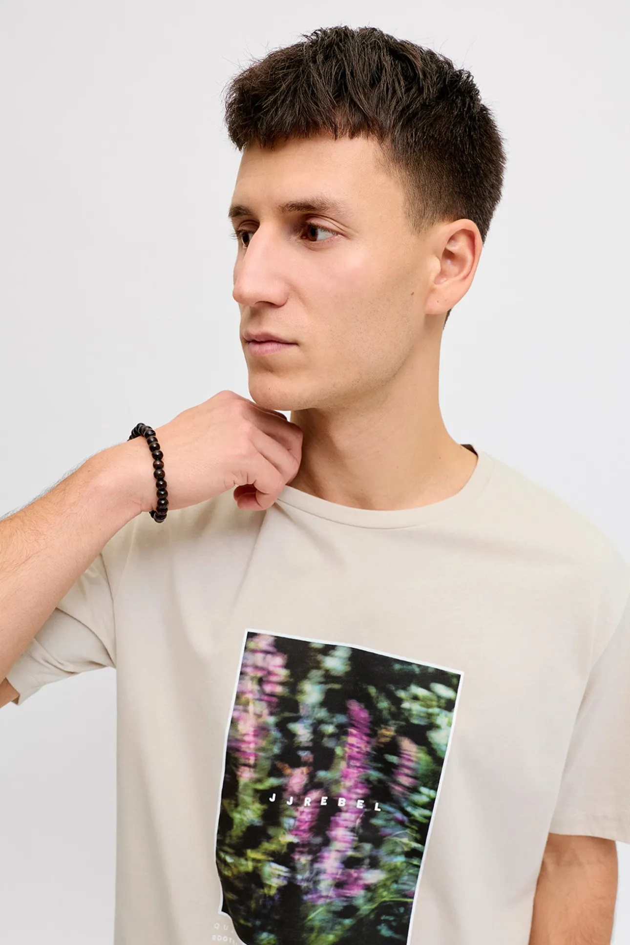 Camiseta manga corta de algod&oacute;n