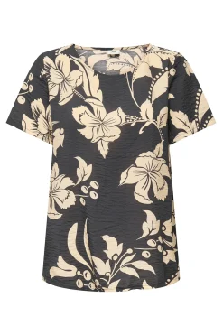 Camiseta manga corta estampada