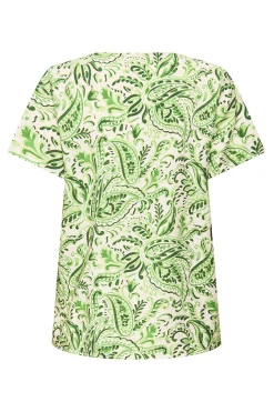 Camiseta manga corta estampada