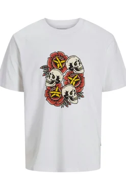 Camiseta manga corta estampada