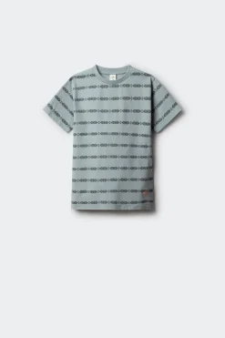 Camiseta manga corta etnica ni&ntilde;o