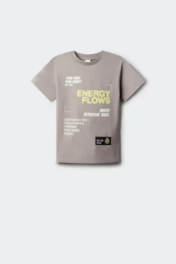 Camiseta manga corta gr&aacute;fico ni&ntilde;o