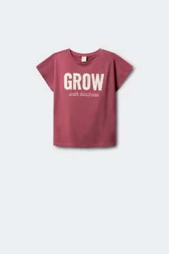 Camiseta manga corta grow niña