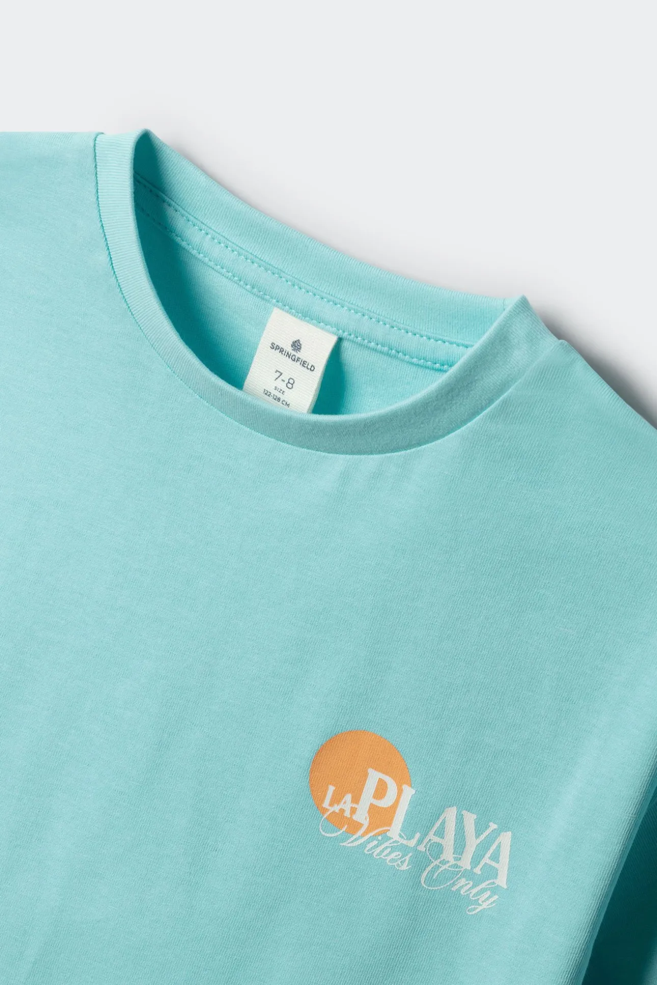 Camiseta manga corta la playa ni&ntilde;o