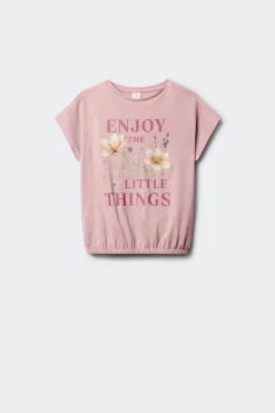 Camiseta manga corta little thing niña