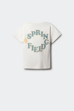 Camiseta manga corta logo ni&ntilde;o