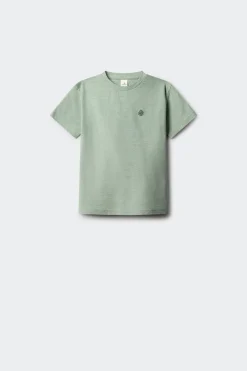 Camiseta manga corta microraya ni&ntilde;o