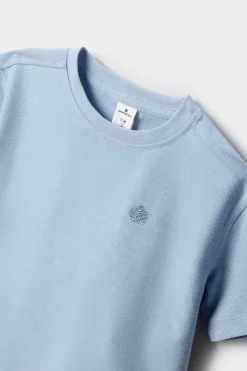 Camiseta manga corta oxford ni&ntilde;o