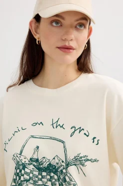 Camiseta manga corta print