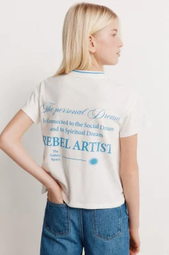 Camiseta manga corta rebel ni&ntilde;a