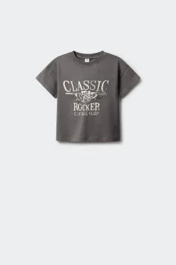 Camiseta manga corta rocker ni&ntilde;a