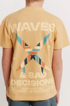 Camiseta manga corta waves ni&ntilde;o