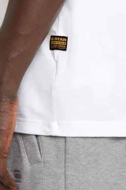 Camiseta manga corta y peque&ntilde;o logo G-Star