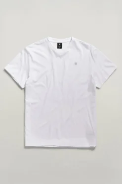 Camiseta manga corta y peque&ntilde;o logo G-Star