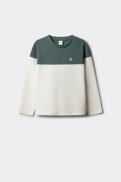 Camiseta manga larga básica niño