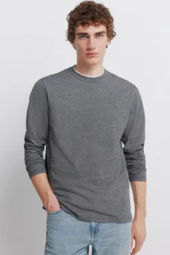 Camiseta manga larga doble microraya