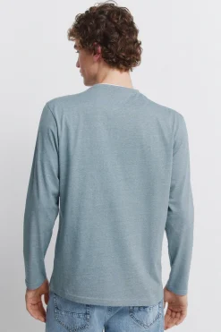 Camiseta manga larga doble microraya